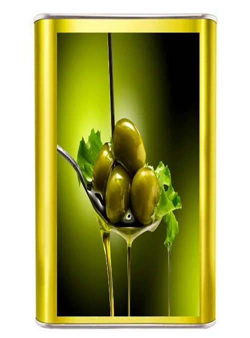 Spanish Extra Virgin Olive Oil Tin 5L, 15000 Liters, Container 20'