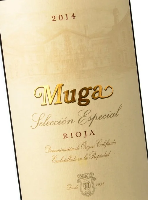 Red Reserva wine Muga SE 2014
