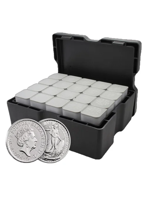 3 X 500 X 1 Ounce Silver Britannia - Image 3